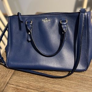 Kate Spade blue large work tote